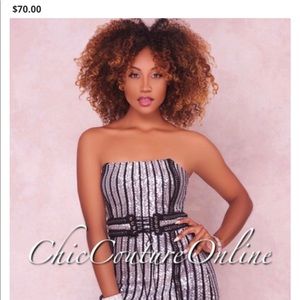 Sequin fashion Dress